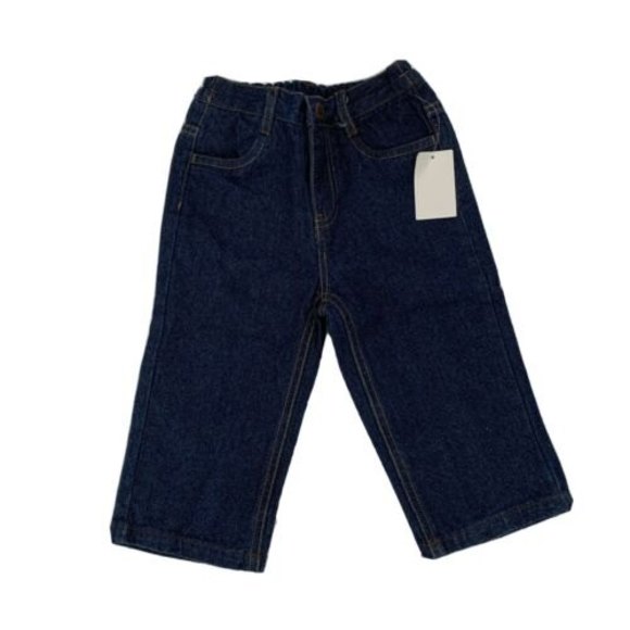 Nautica Blue Jeans Pants 18 Months Dark Wash Cotton Boys Infant Toddlers Baby - Picture 1 of 6